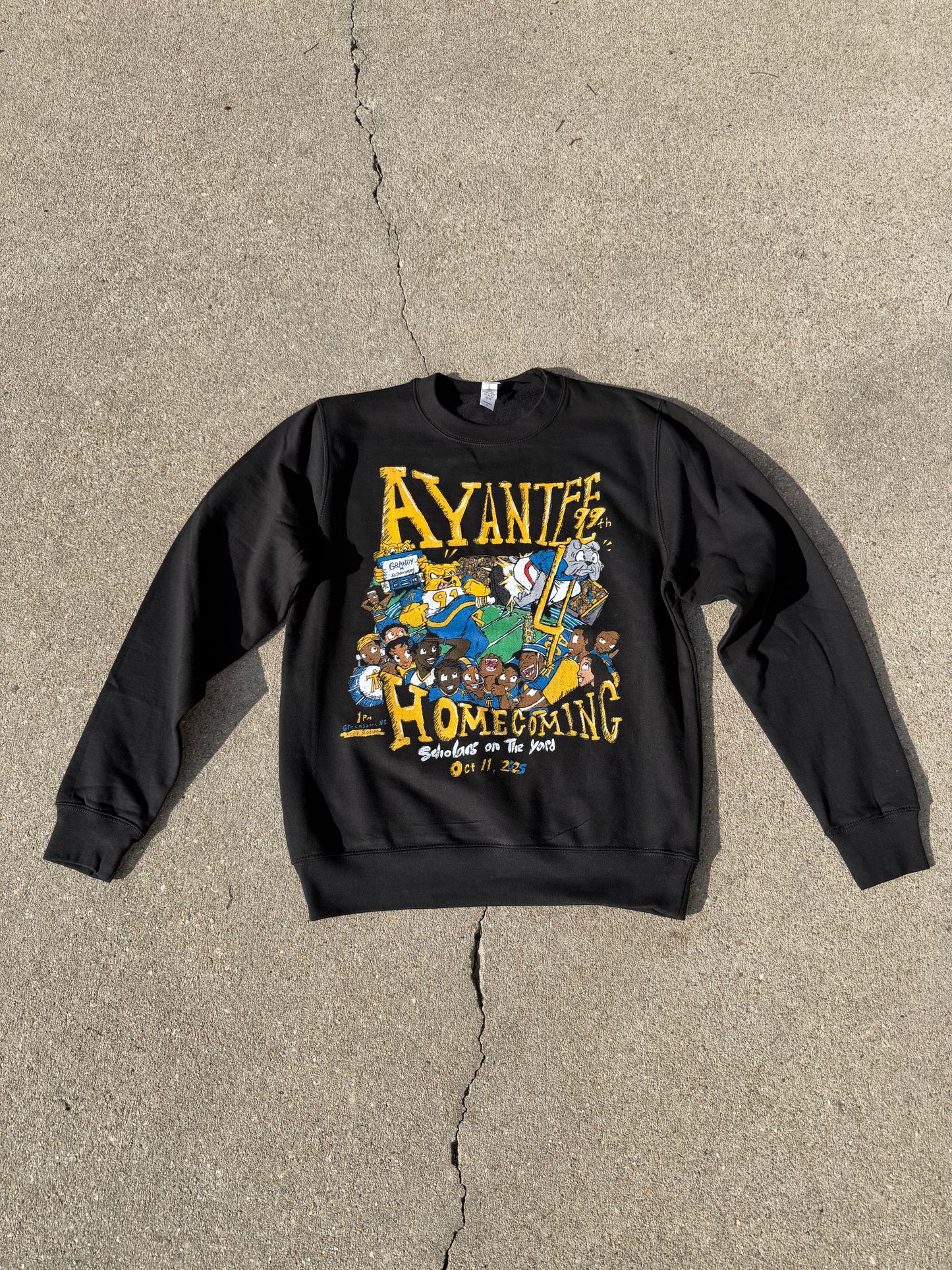 Ayantee 99th Greatest Homecoming On Earth Crewneck – Grandy x ECD (Limited Edition)