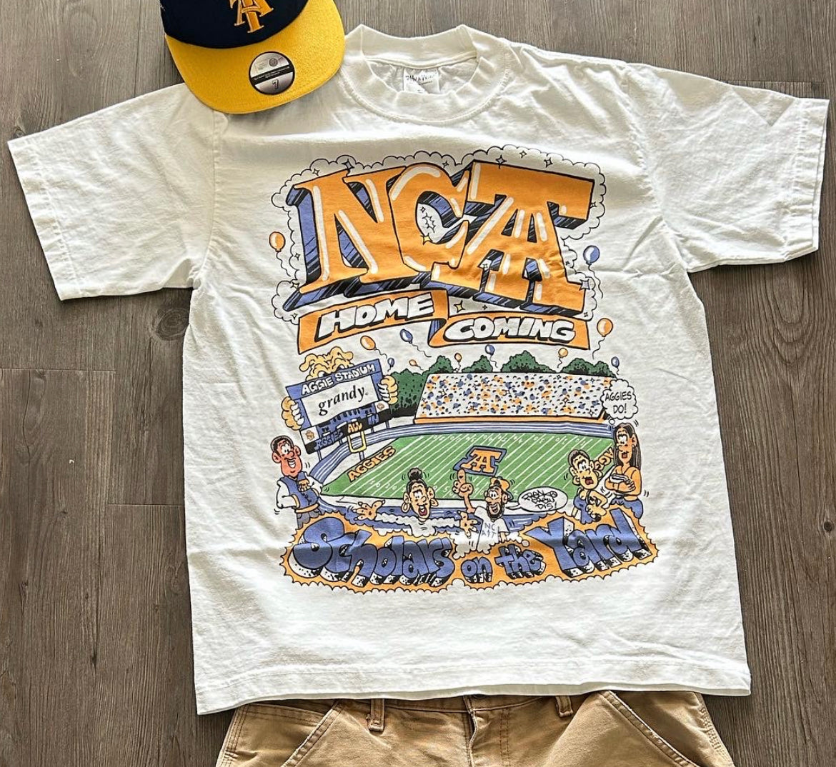 Grandy x FRKO "Scholars on the Yard" NC A&T GHOE Tee