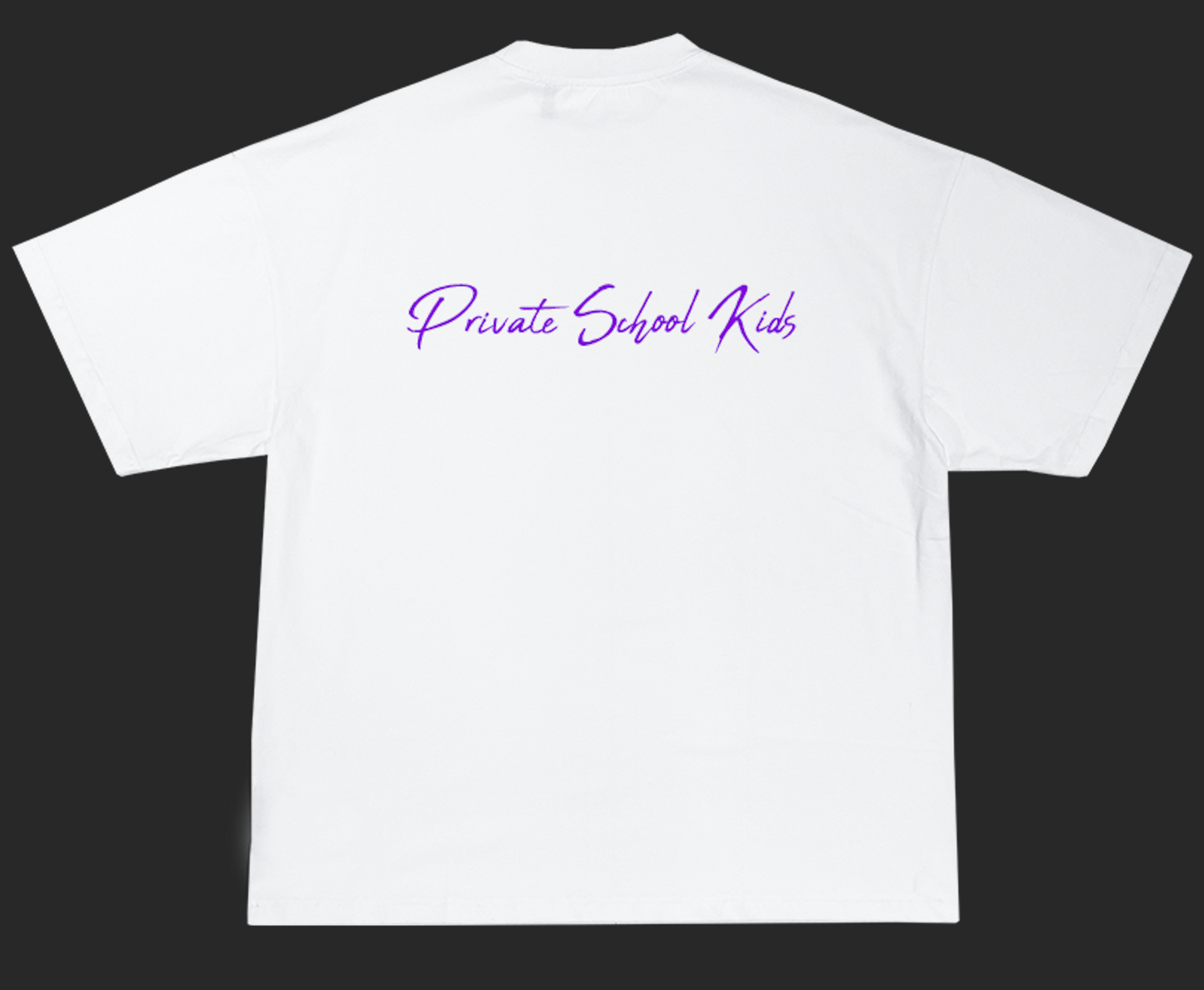 Private School Kids "White Maverick" Tee