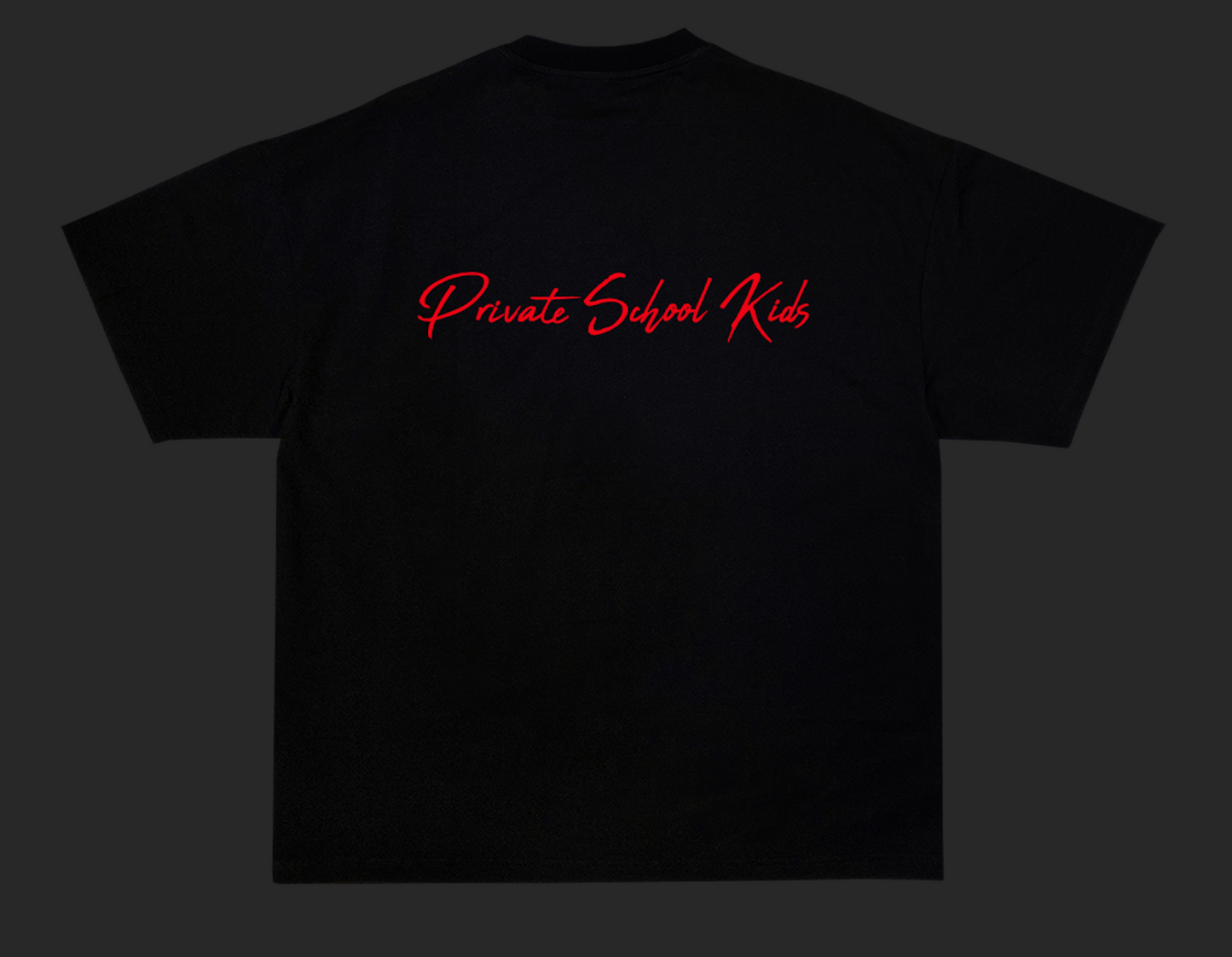 Private School Kids "Black Maverick" Tee