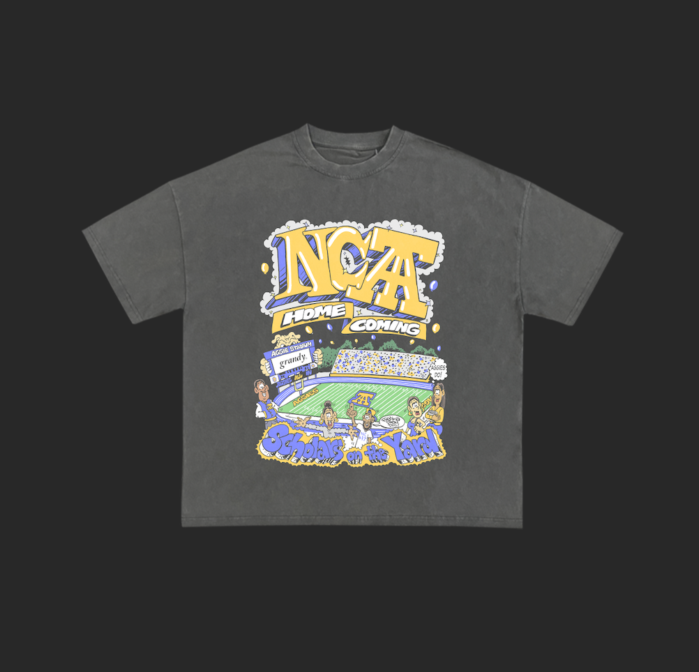 Grandy x FRKO "Scholars on The Yard" NC A&T GHOE Tee