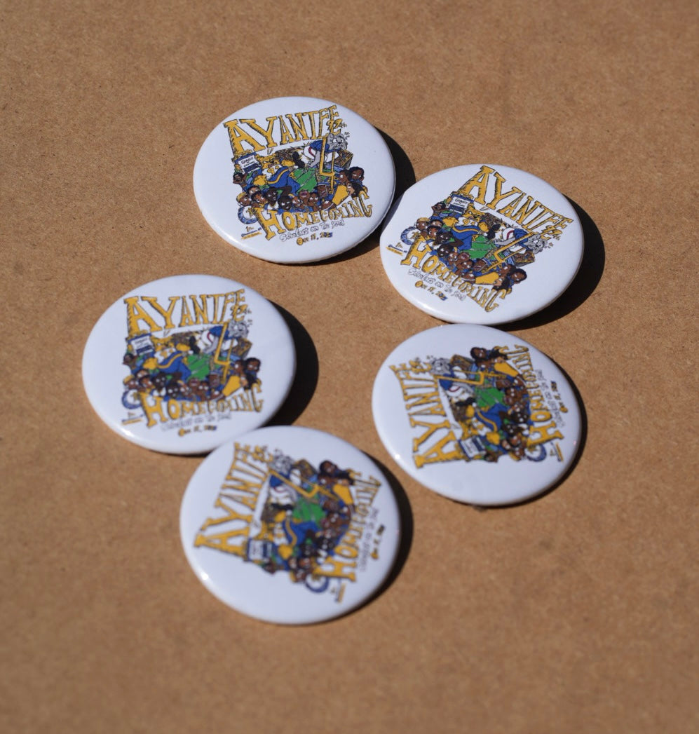 Ayantee 99th Greatest Homecoming On Earth Button - Grandy x ECD