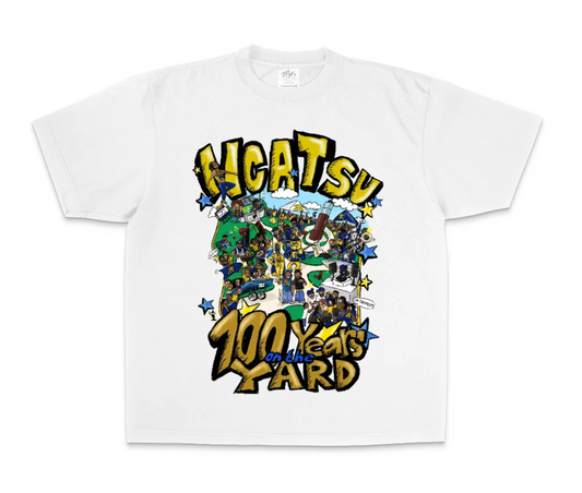 100 Years on The Yard - White (Gold)