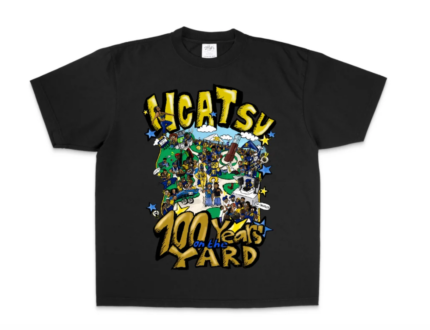100 Years on The Yard - Black (Gold)