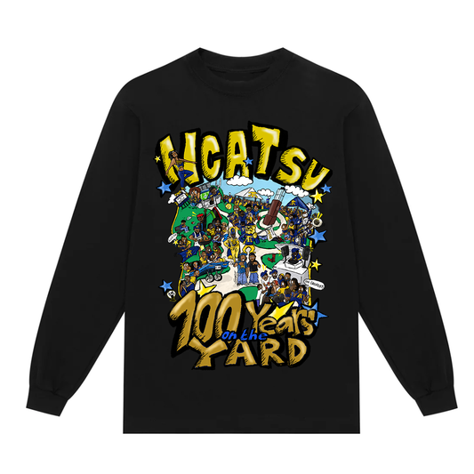 100 Years on The Yard - Black Long Sleeve (Grandy)
