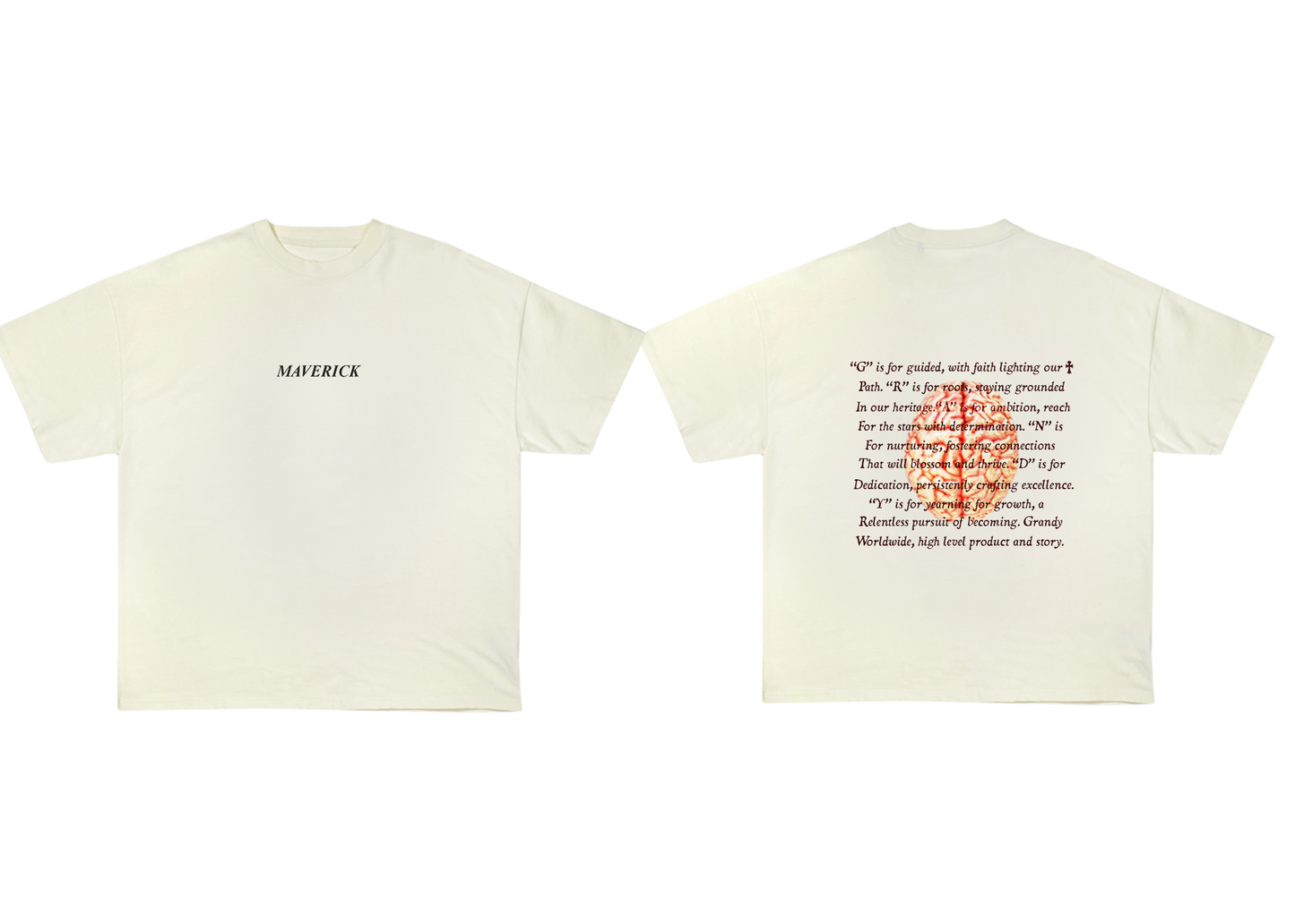 Maverick "Grandy" Script Tee